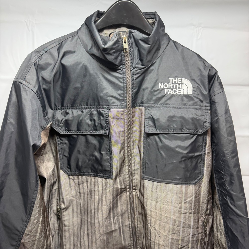 The North Face Utility Wind Jacket Large A2FU T260+T660 Grey Black Fall 2011 F11